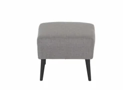 Voetenbank Canto 52x50x43cm - stof - taupe