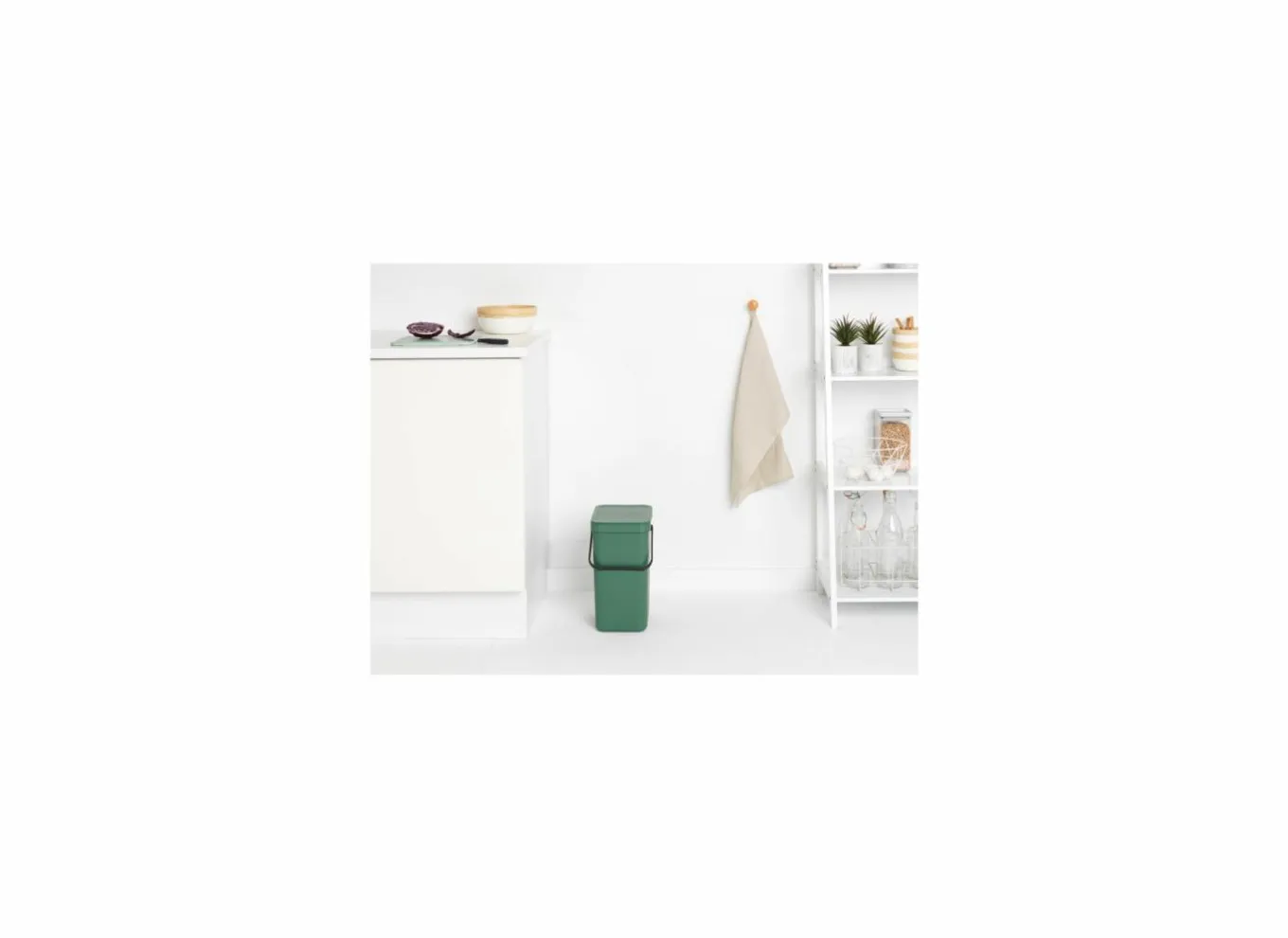 Brabantia Vuilbak Sort & Go 12L groen