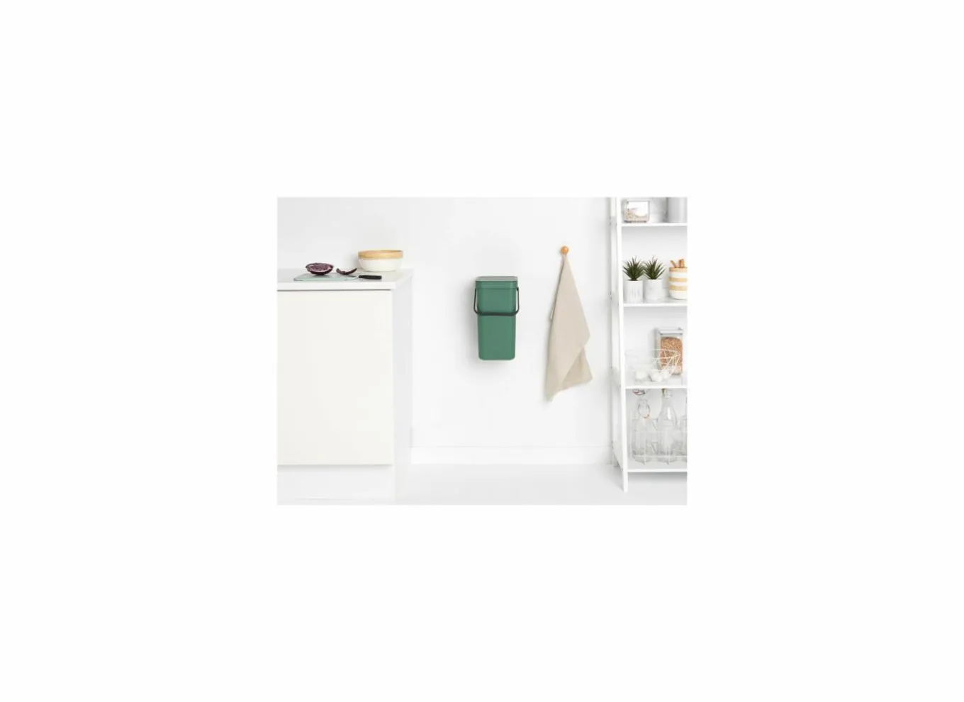 Brabantia Vuilbak Sort & Go 12L groen