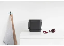 Brabantia Vuilbak Sort & Go 3L grijs