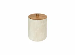 Vuilnisbak Come 5L Ø18,5x25,3cm - polystone - beige