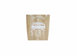 Wanddecoratie Surfplank South 27x110cm