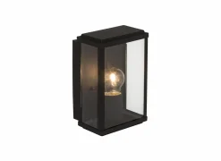 Brilliant Wandlamp buiten Gaia zwart 60W E27