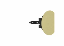 Wandlamp Talamello geborsteld goud 4W LED