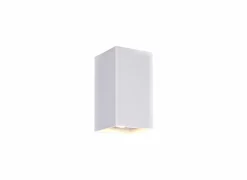 Wandlamp wit 2x50W GU10