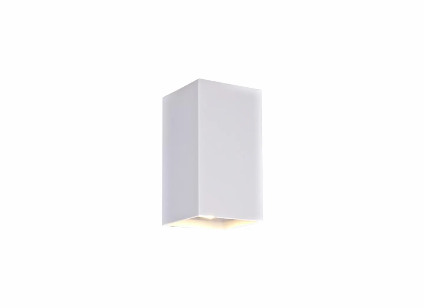 Wandlamp wit 2x50W GU10