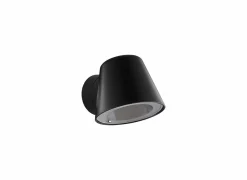 Wandlamp zwart 7W GU10