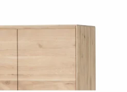 Wandmeubel Caviar 165cm - eik massief & decor - naturel