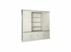 Wandmeubel 215cm - decor - lariks & bruine eik