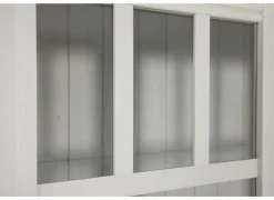 Wandmeubel 215cm - decor - lariks & bruine eik