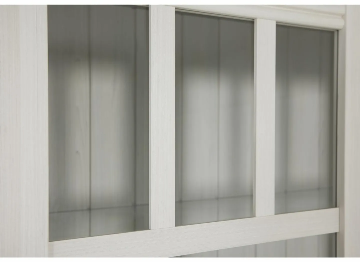 Wandmeubel 215cm - decor - lariks & bruine eik