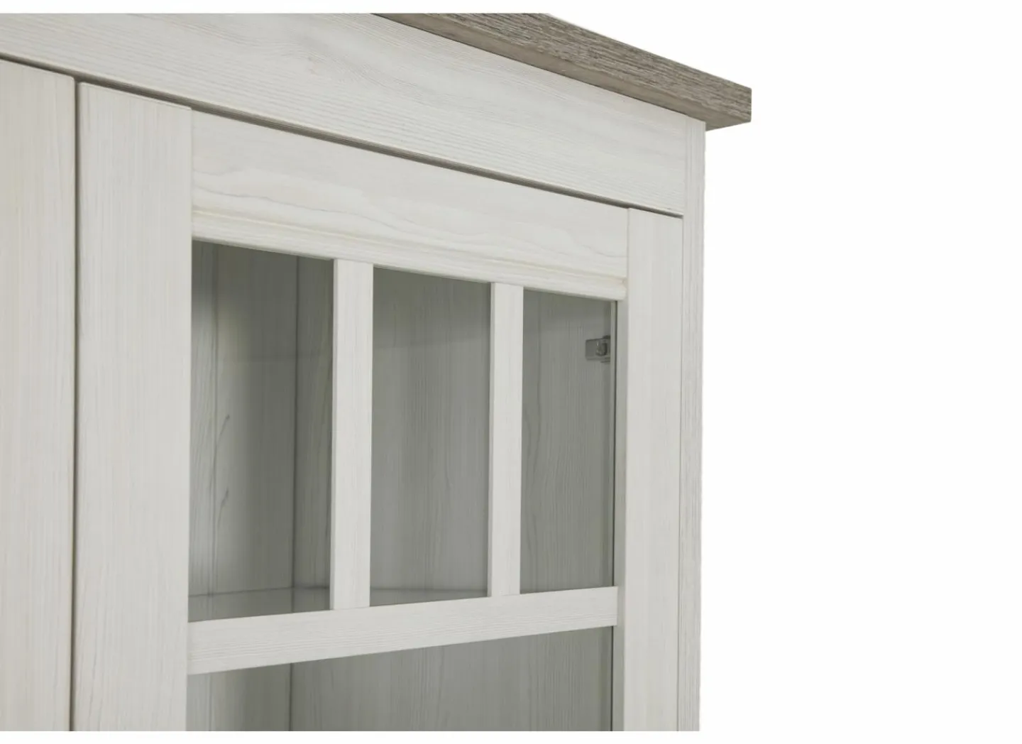 Wandmeubel 215cm - decor - lariks & bruine eik