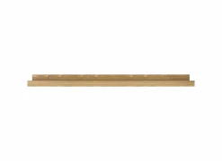 Wandplank Bergen 70x10x5cm - hout - eik