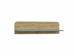 Wandplank Hoa 100x22x26cm - decor - mauvella eik & groen