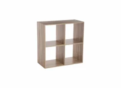 Wandrek Mix N' Modul 4 vakken 67,6x32x67,6cm - decor - naturel