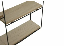 Wandrek Teide 40x10x40cm - metaal & decor - naturel