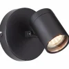 Brilliant Wandspot Alessia mat zwart 5W GU10