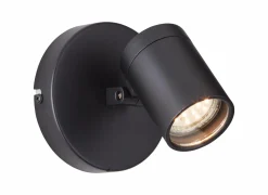 Brilliant Wandspot Alessia mat zwart 5W GU10