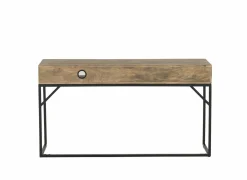 Wandtafel Angkor 140x40cm - mango massief - naturel