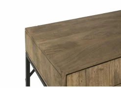 Wandtafel Angkor 140x40cm - mango massief - naturel