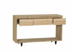 Wandtafel Palacio 130x40cm - eik massief & decor - naturel