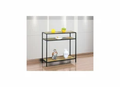 Wandtafel Tower 83x30cm - melamine & metaal - wild oak