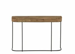 Wandtafel Vendetta 120x30cm - hout massief - bruin