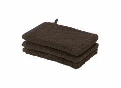 Aquanova Washandje London 16x22cm - katoen - pecan