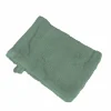 Washandje 15x21cm stone green set van 2