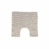 Wc-mat Indiana Shape 50x50cm - chenille - beige