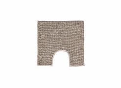 Wc-mat Indiana Shape 50x50cm - chenille - taupe
