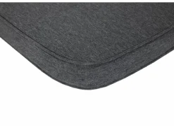 Wickerkussen Jono 46x49cm - polyestervezel - antraciet