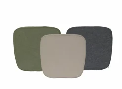 Wickerkussen Jono 46x49cm - polyestervezel - antraciet