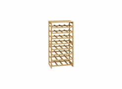 Wijnrek Linha 45x24x89cm - bamboe - naturel