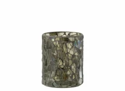 J line Windlicht Mozaïek  H13,5cm