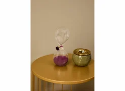 Zandloper Belli H20cm - glas - multicolor