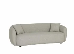 Zetel Aegea 3-zit - stof - lichtgrijs