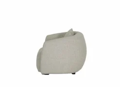 Zetel Aegea 1-zit - stof - lichtgrijs