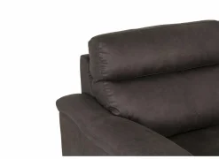 Zetel Angele 2,5+2-zit - stof - bruingrijs met relax