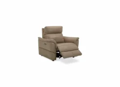 Zetel Back 3+2+1-zit - leder - camel met relax