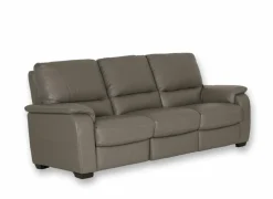 Zetel Barbiero  3-zit - leder - elephant taupe