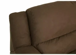 Zetel Berry 3+2+1-zit - stof - cognac