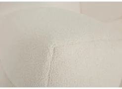 Zetel Bubble 4-zit - stof - wit