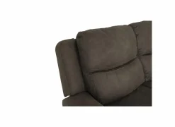 Zetel Cluny 3+2+1-zit - stof - bruingrijs met relax