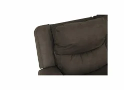 Zetel Cluny 3+2+1-zit - stof - bruingrijs met relax