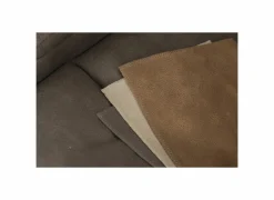 Zetel Cluny 3+1+1-zit - stof - bruingrijs met relax