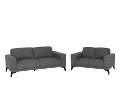 Zetel Colt 3-zit - stof - grijs