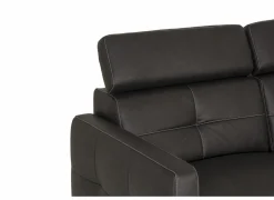 Zetel Dervaux 3+2-zit - stof - antraciet met relax