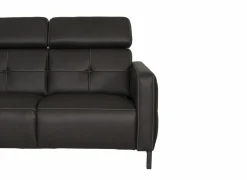 Zetel Dervaux 3+2-zit - stof - antraciet met relax