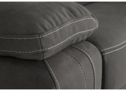 Zetel Elle 3+2+1-zit - stof - bruin met relax